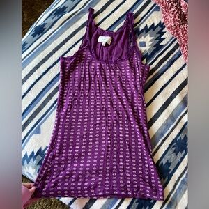 Vintage Rue21 floral lace tank